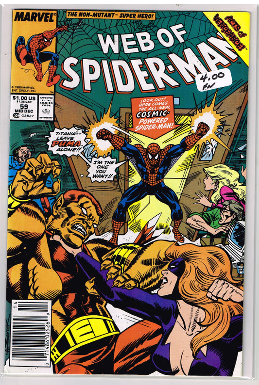 Web Of Spider-Man Vol 1 #059 Newsstand Edition