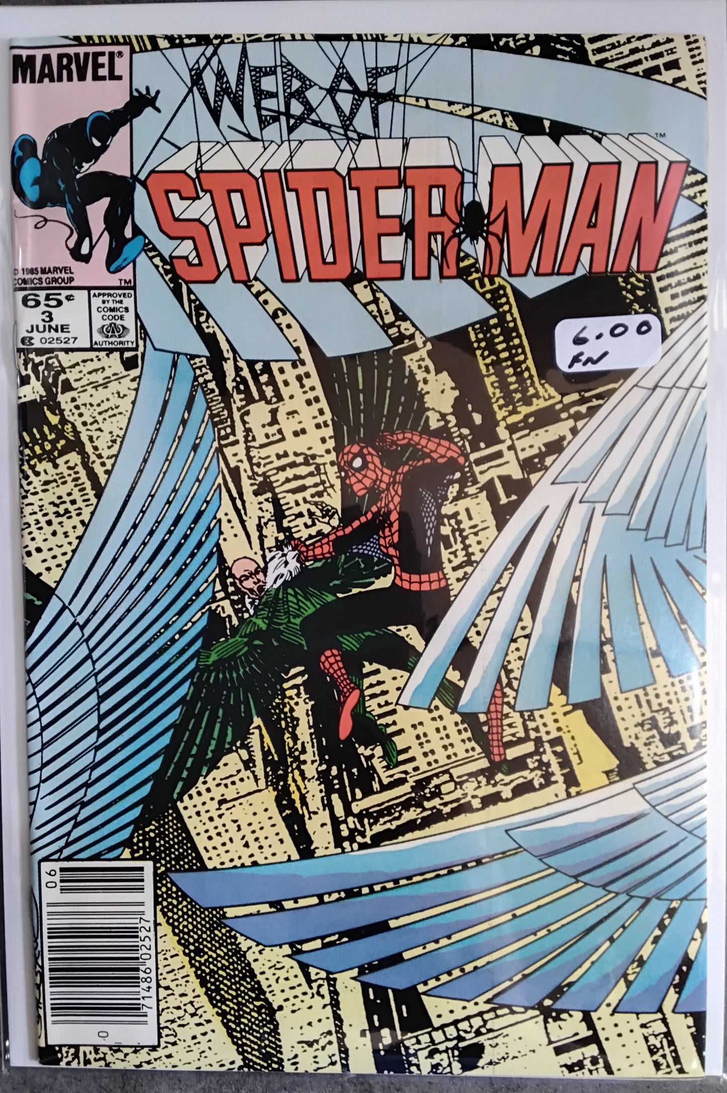 Web Of Spider-Man Vol 1 #003 (FN) Newsstand Edition
