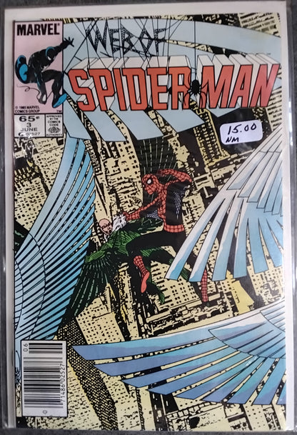 Web Of Spider-Man Vol 1 #003 (NM) Newsstand Edition