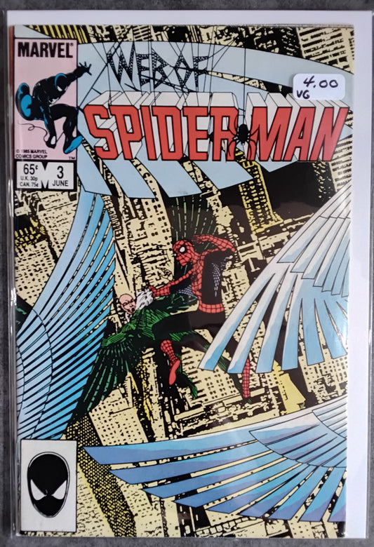 Web Of Spider-Man Vol 1 #003 (VG) Direct Edition