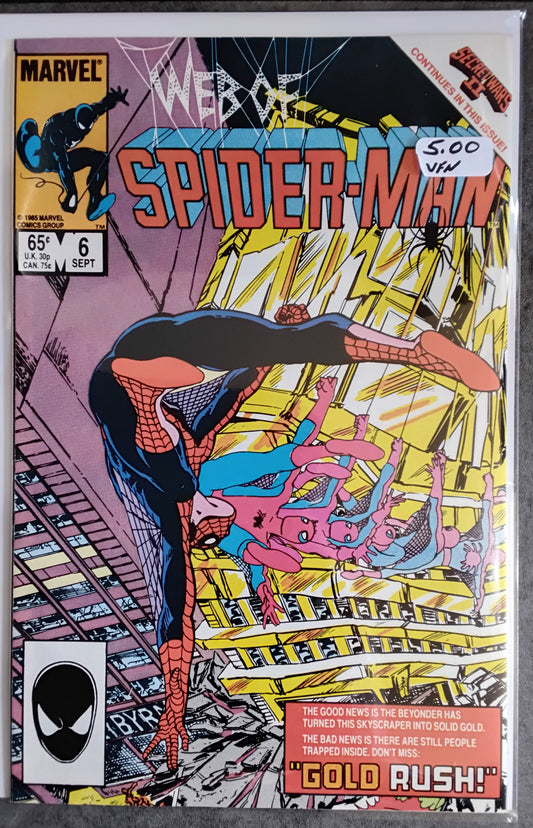 Web Of Spider-Man Vol 1 #006 (VF)