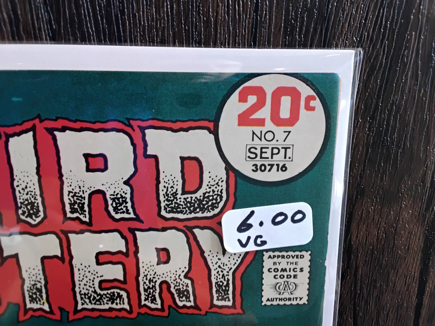 Weird Mystery Tales #07 (VG)