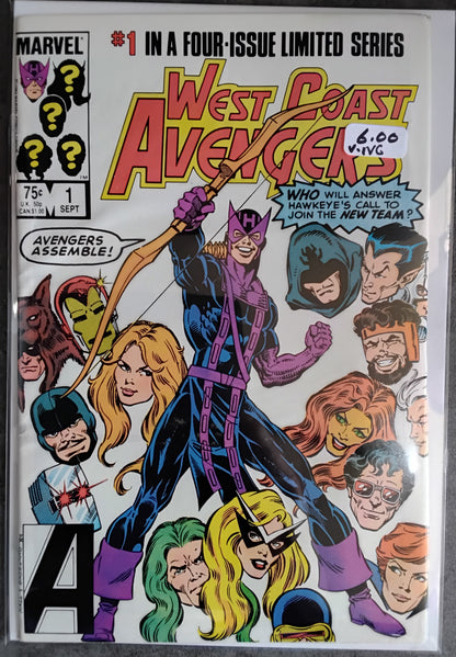 West Coast Avengers Vol 1 #1