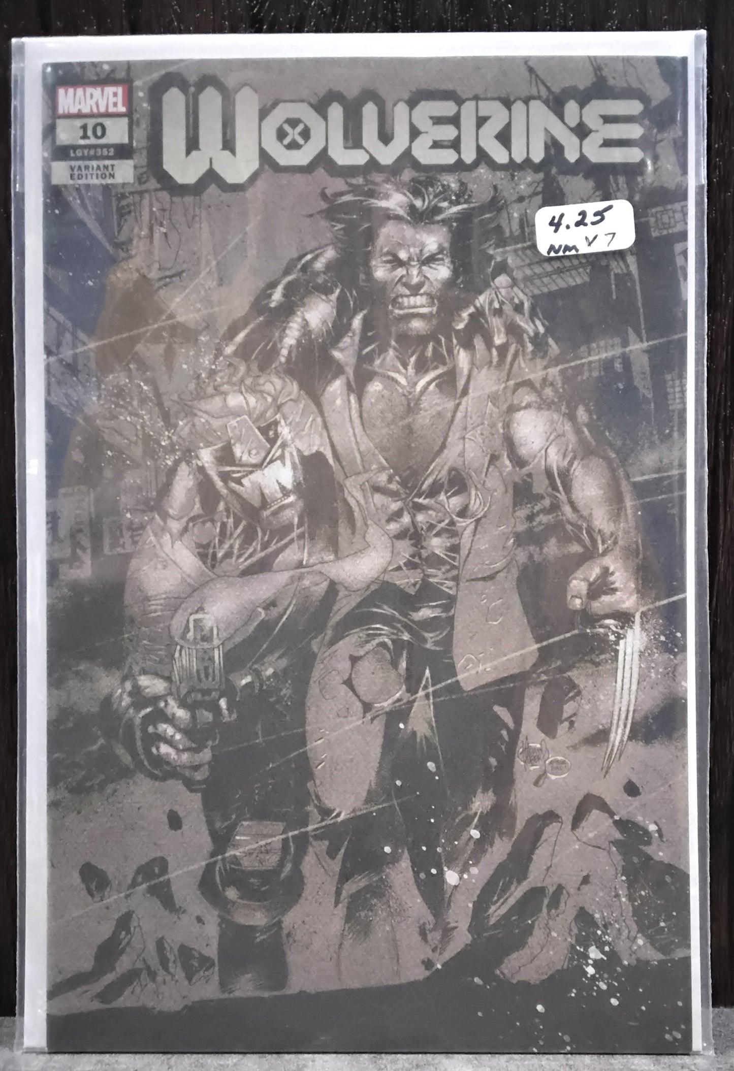 Wolverine Vol 7 #10 Adam Kubert Variant Cover