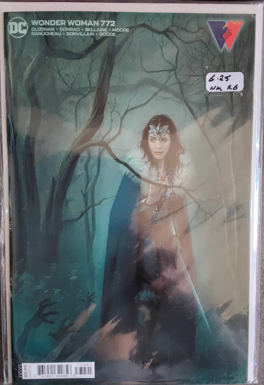 Wonder Woman (Rebirth) #772 Joshua Middleton Card Stock Variant Cover
