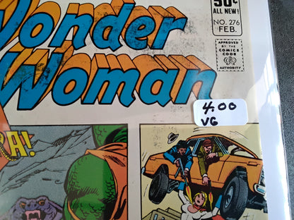 Wonder Woman Vol 1 #276 (VG)