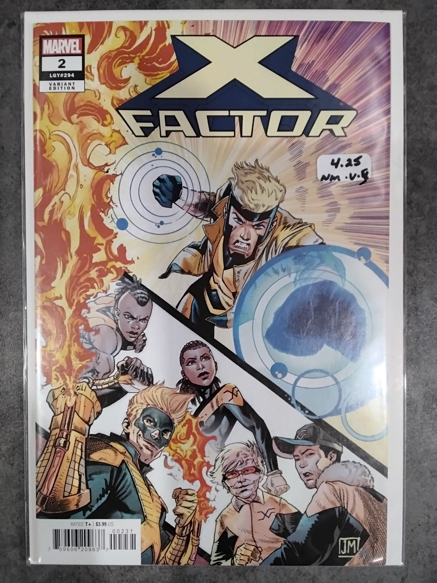 X-Factor Vol 5 #02 Justiin Mason Variant Cover