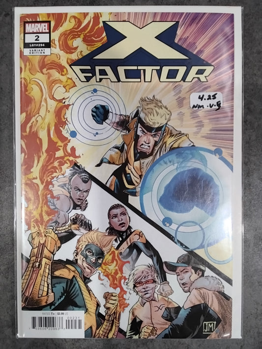 X-Factor Vol 5 #02 Justiin Mason Variant Cover