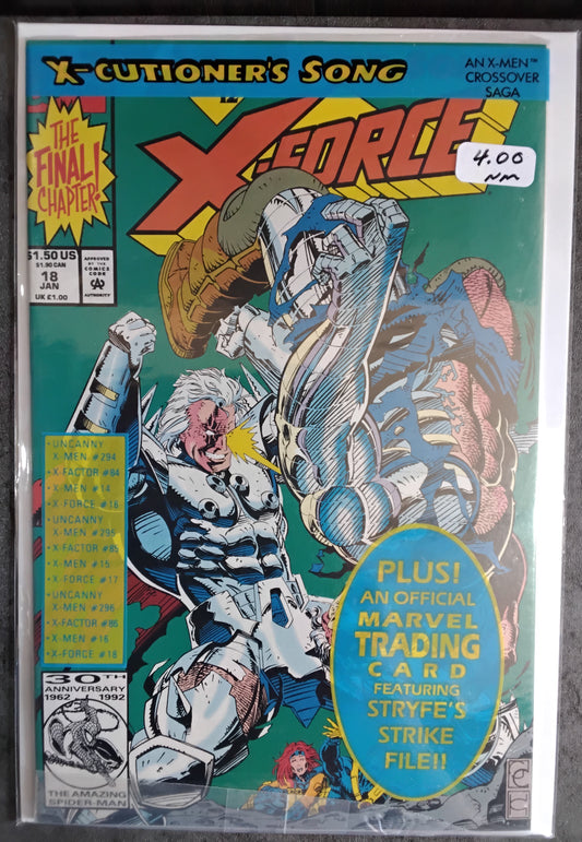X-Force Vol1 #018 Poly-Bagged