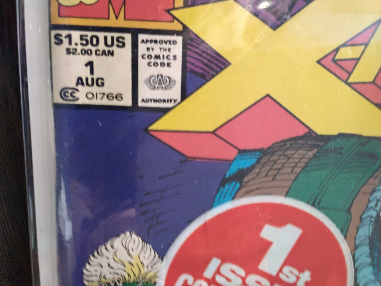 X-Force Vol1 #001 Poly-Bagged With Deadpool Card