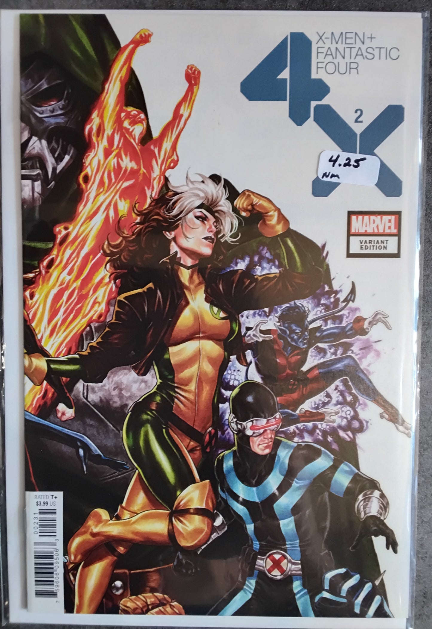 X-Men Fantastic Four #2 Mark Brooks Variant Cover
