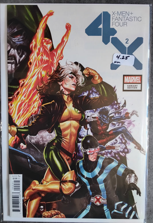 X-Men Fantastic Four #2 Mark Brooks Variant Cover