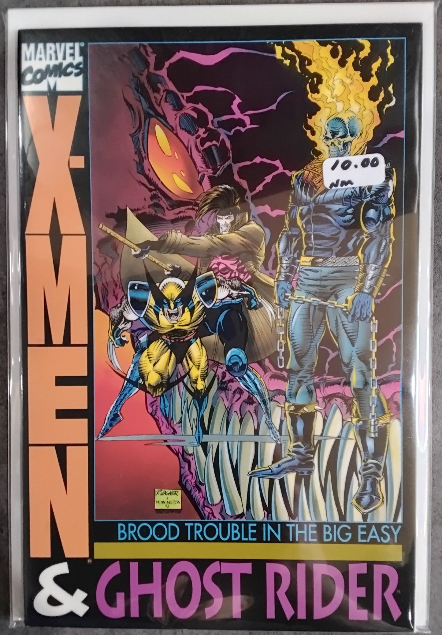 X-Men & Ghost Rider: Brood Trouble In The Easy #1