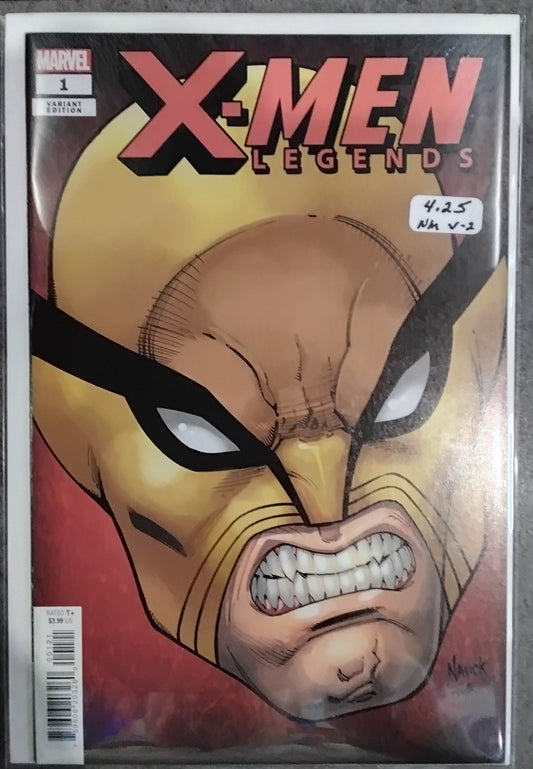 X-Men Legends Vol 2 #1 Todd Nauck Headshot Variant Cover
