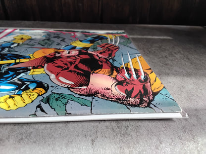 X-Men Vol. 2 #001 Wolverine & Cyclops Fold-Out Variant Cover