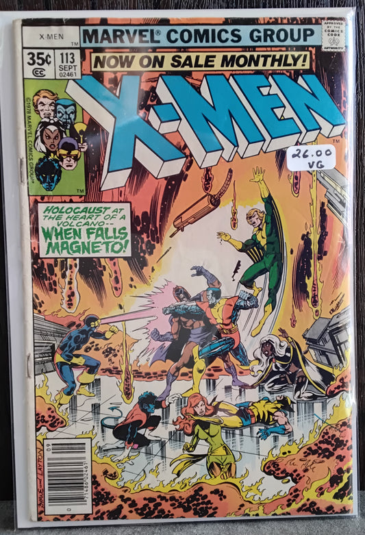 X-Men Vol 1 #113 Newsstand Edition