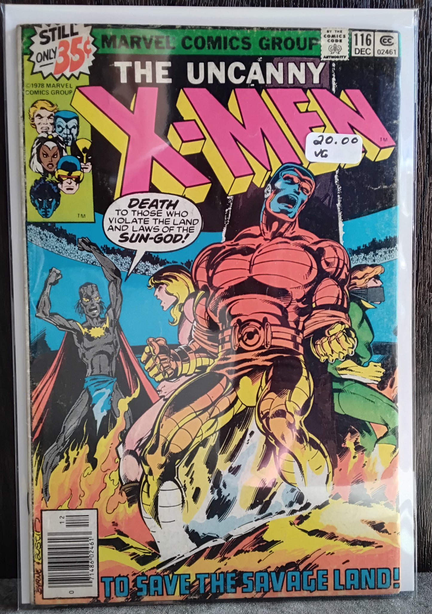 X-Men Vol 1 #116 Newsstand Edition