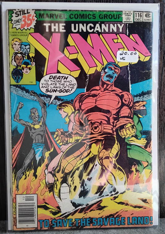 X-Men Vol 1 #116 Newsstand Edition