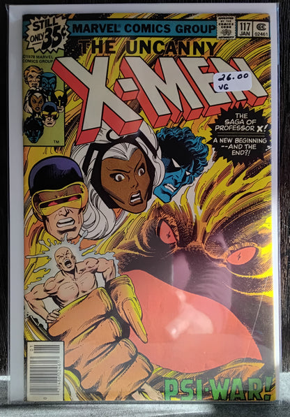 X-Men Vol 1 #117 Newsstand Edition