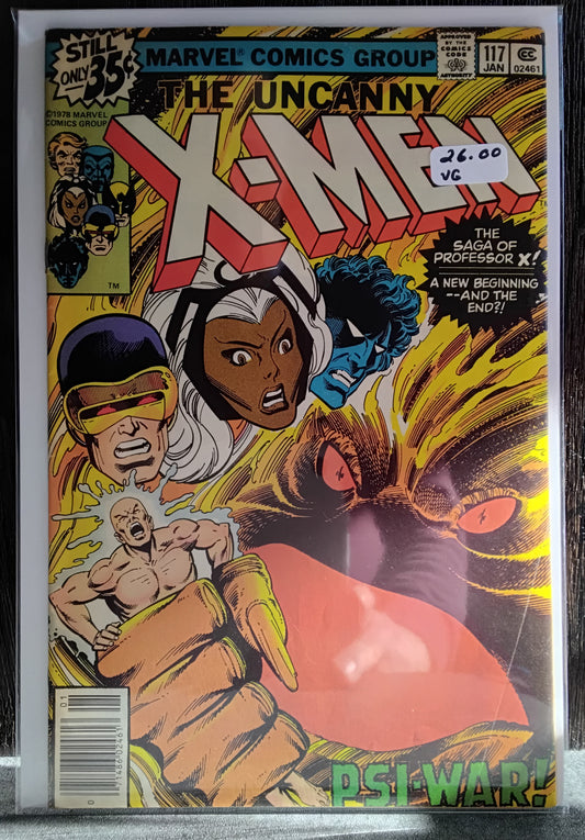 X-Men Vol 1 #117 Newsstand Edition