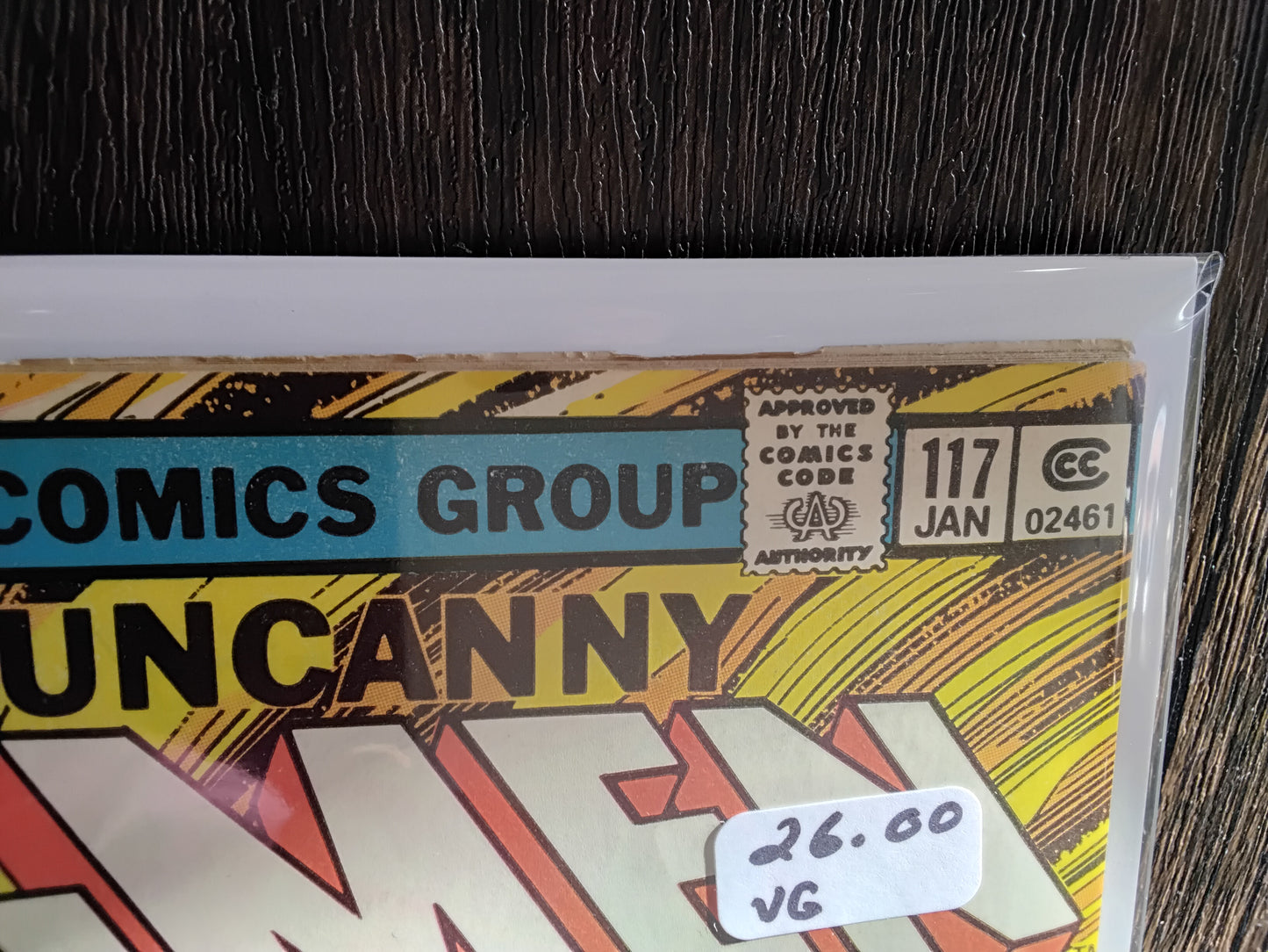 X-Men Vol 1 #117 Newsstand Edition