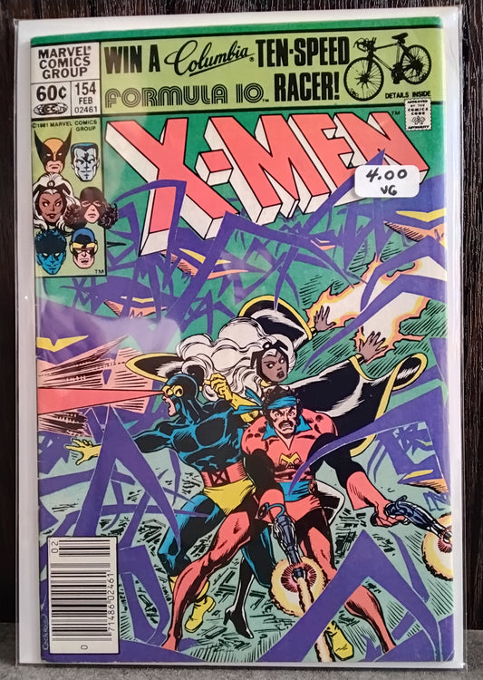 Uncanny X-Men Vol 1 #154 Newsstand Edition