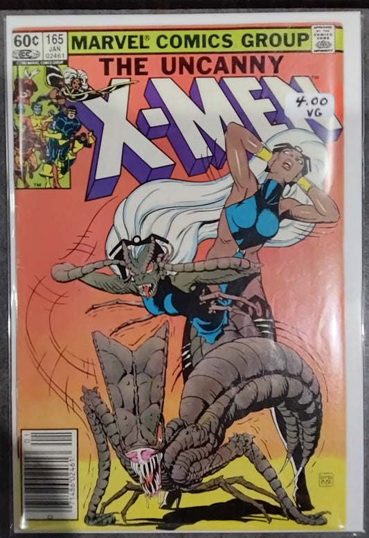 Uncanny X-Men Vol 1 #165 Newsstand Edition