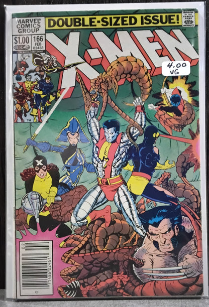 Uncanny X-Men Vol 1 #166 Newsstand Edition
