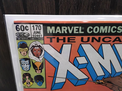 Uncanny X-Men Vol 1 #170 Newsstand Edition