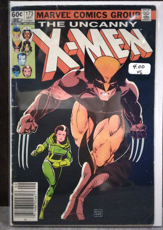Uncanny X-Men Vol 1 #173 Newsstand Edition