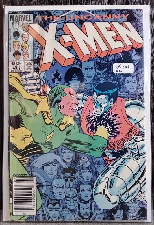 Uncanny X-Men Vol 1 #191 Newsstand Edition
