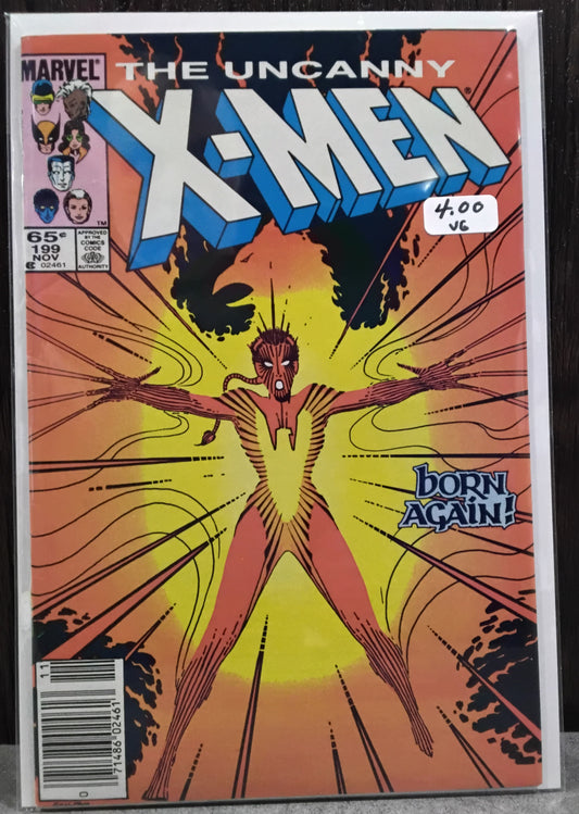 Uncanny X-Men Vol 1 #199 Newsstand Edition