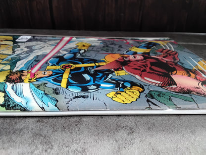 X-Men Vol. 2 #001 Wolverine & Cyclops Fold-Out Variant Cover