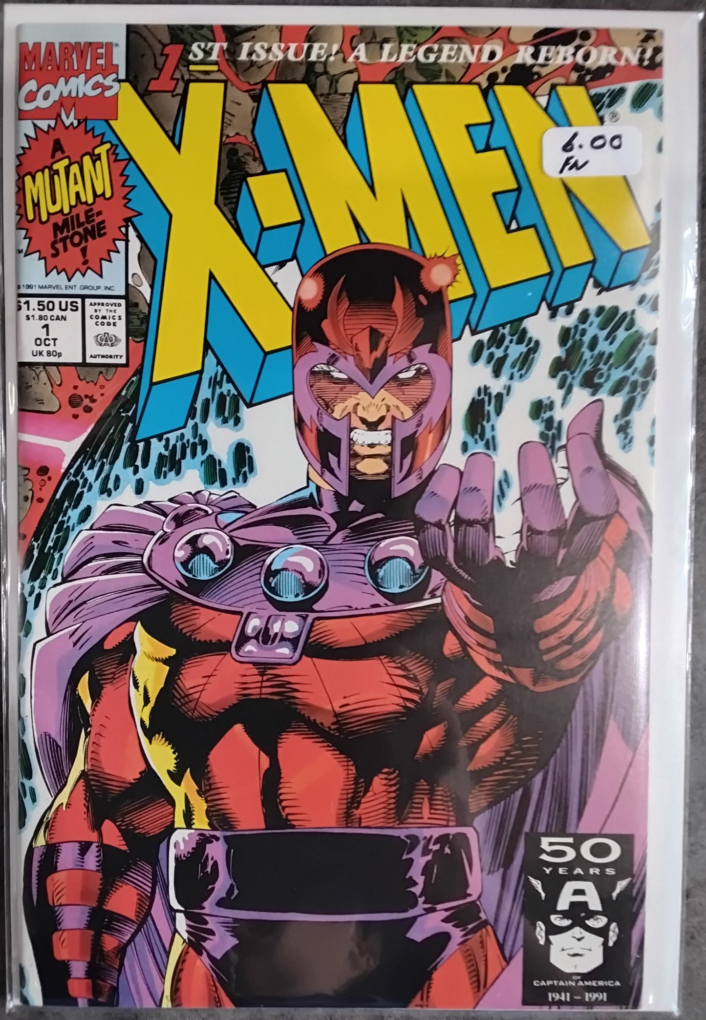 X-Men Vol 2 #001 Magneto Cover