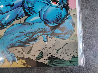 X-Men Vol 2 #001 Storm & Beast Variant Cover (FN)