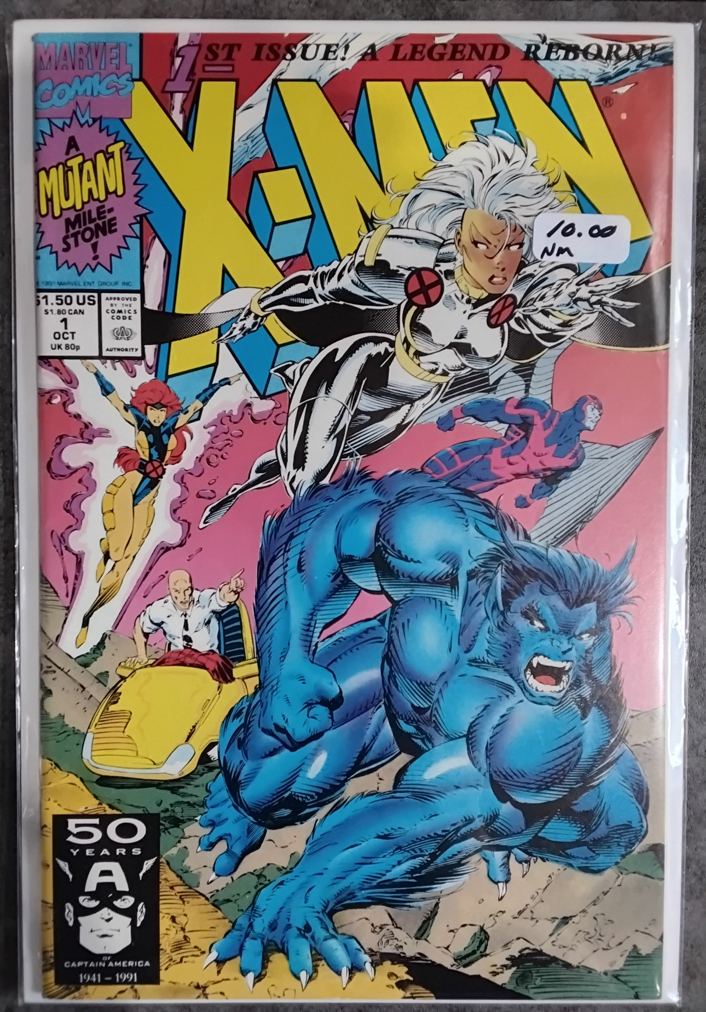 X-Men Vol 2 #001 Storm & Beast Variant Cover