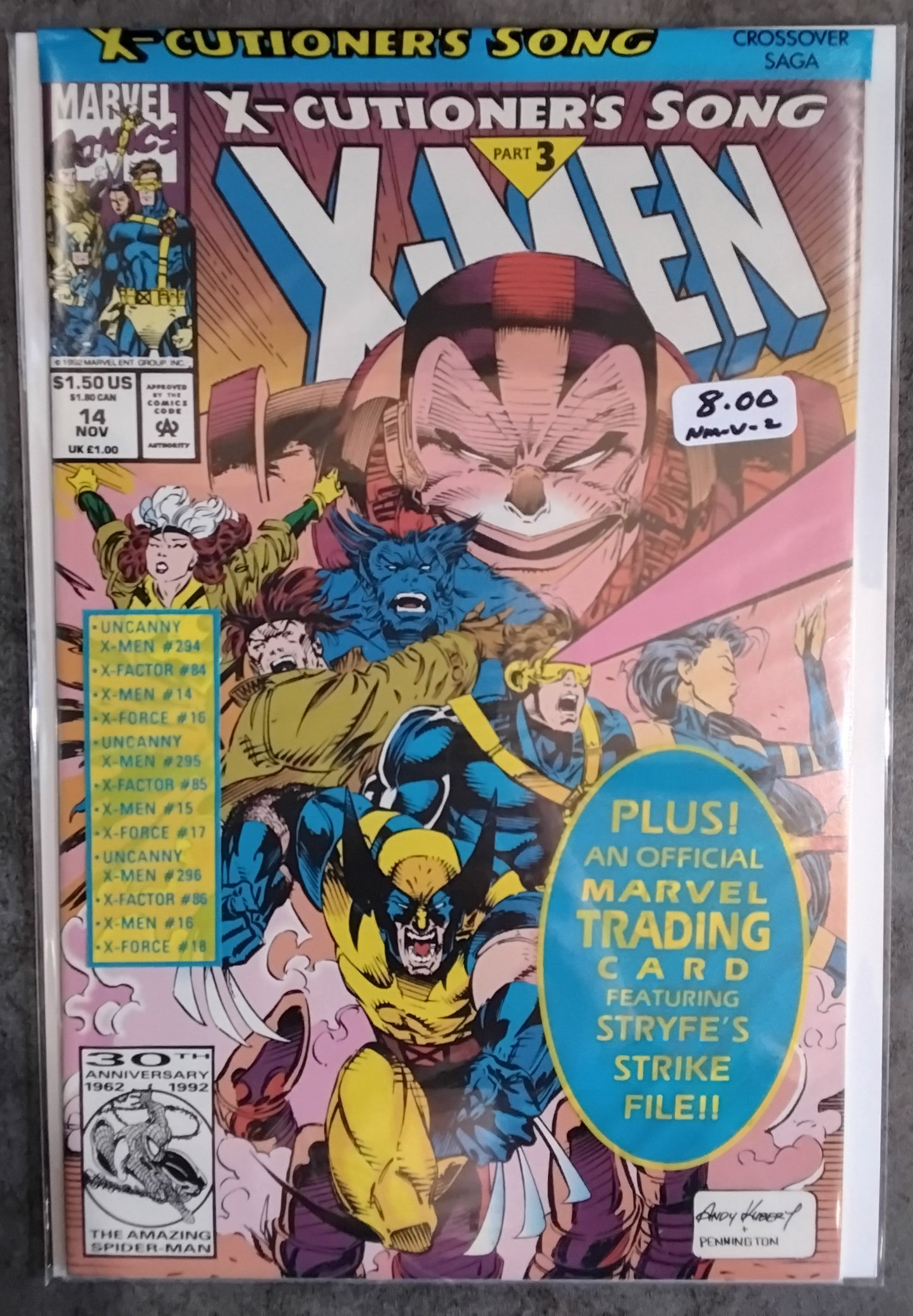 X-Men Vol 2 #014 Poly-Bagged