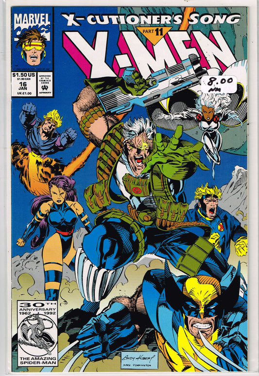 X-Men Vol 2 #016 Not Poly-Bagged