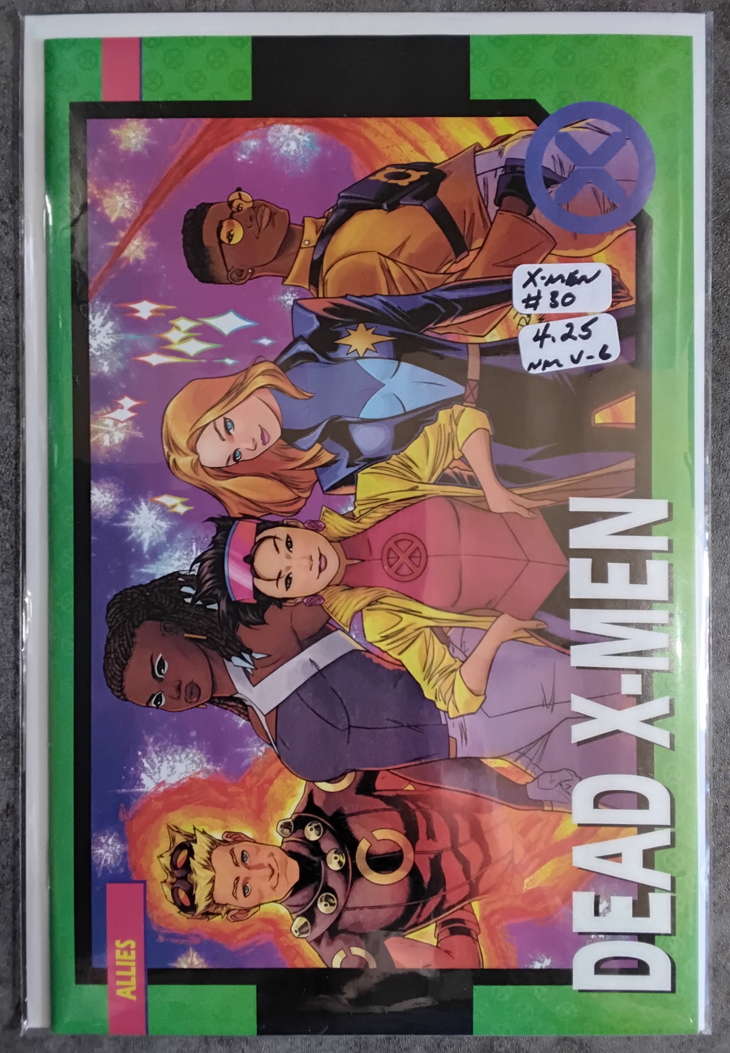 X-Men Vol 6 #30 Russell Dauterman Trading Card Variant Cover