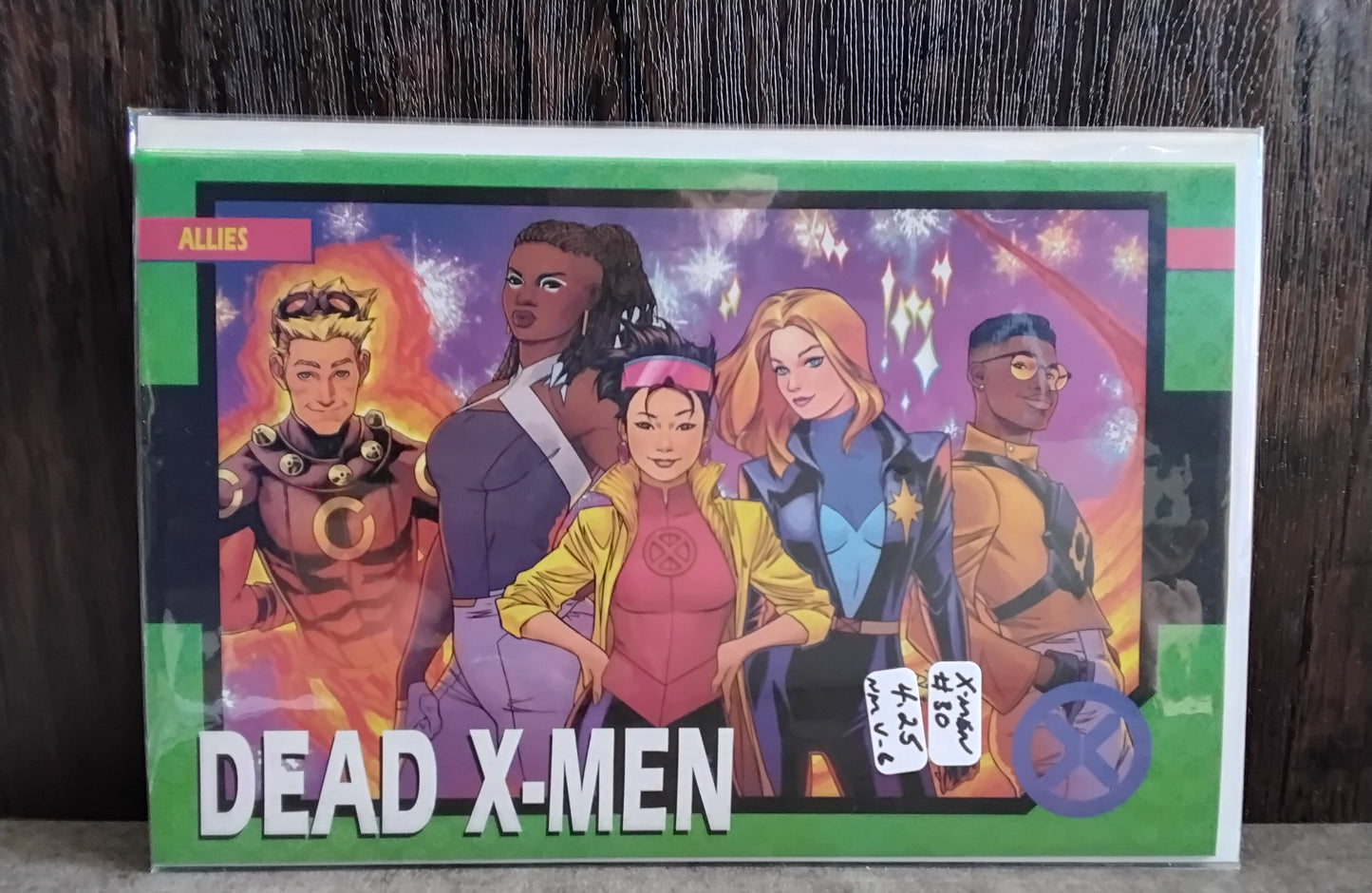 X-Men Vol 6 #30 Russell Dauterman Trading Card Variant Cover