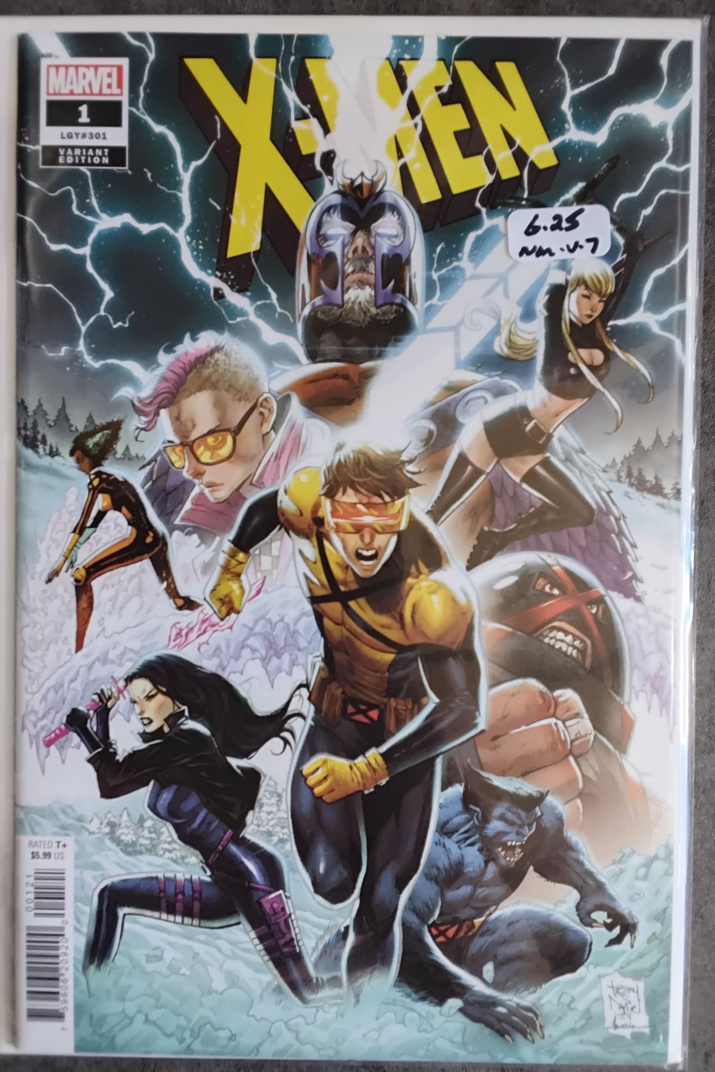 X-Men Vol 7 #01 Tony Daniel Variant Cover