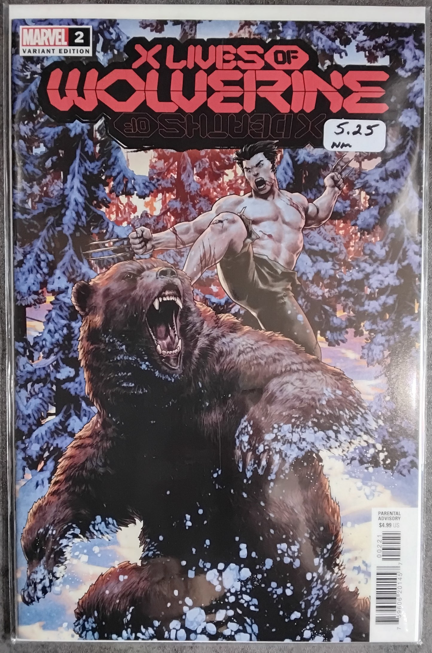 X Lives Of Wolverine #2 Jesus Saiz Variant Cover