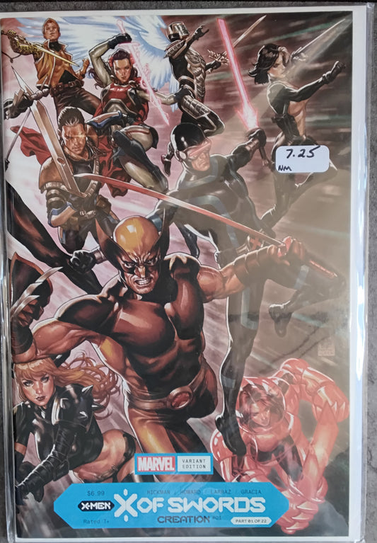 X Of Swords: Creation #1 Mark Brooks Wrap-Around Variant Cover