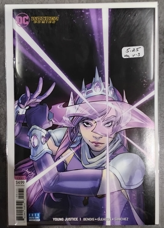 Young Justice Vol. 3 #01 Amy Reeder "Amethyst" Variant Cover