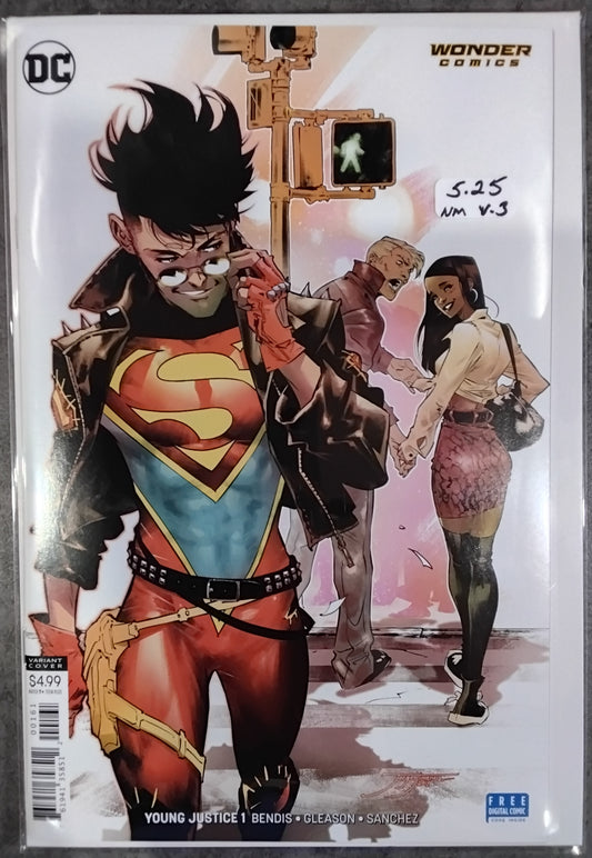 Young Justice Vol. 3 #01 Jorge Jimenez "Superboy" Variant Cover