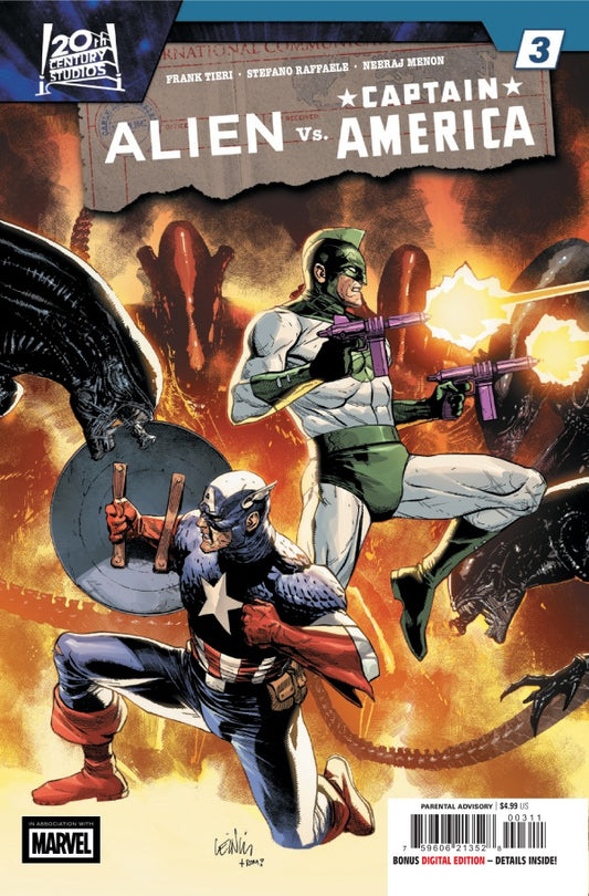 Alien Vs. Captain America #3