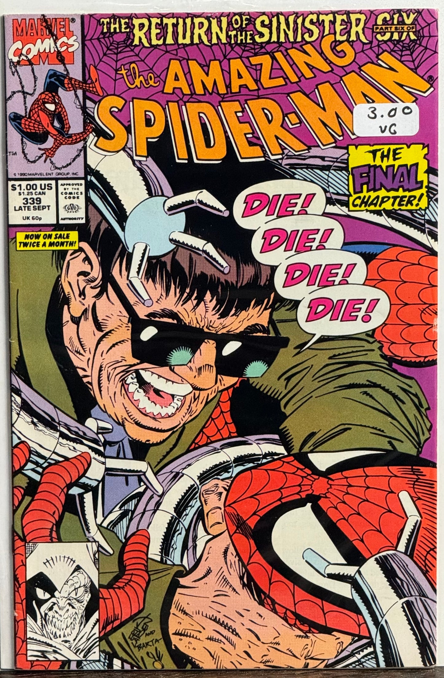 Amazing Spider-Man Vol1 #339