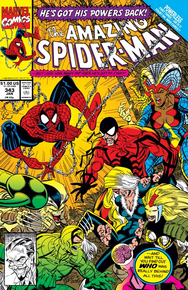 Spider Man, The Amazing Vol1 #343