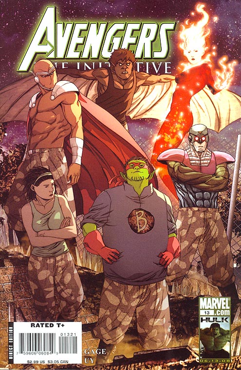 Avengers The Initiative #13 Var