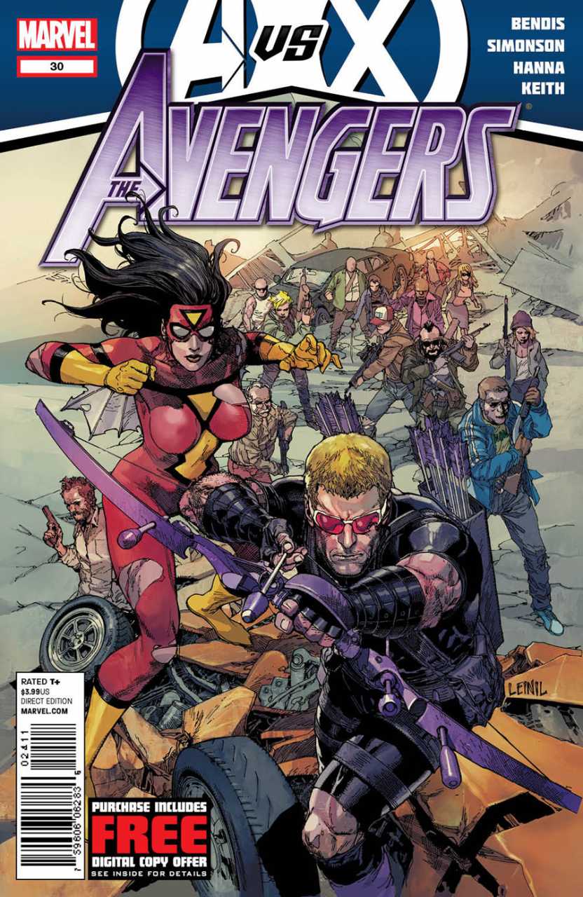 Avengers Vol4 #30 A vs X